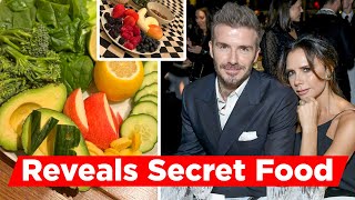 Victoria Beckham Reveals Her and Husband Davids Secret Healthy Food [upl. by Ostap559]