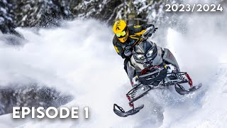 AMS Motoneige EP 1  Renagade 850 XRS EXO SLED ANT RÉCRÉATIF Sport VL  Saison 20232024 [upl. by Enyleve]