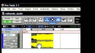 14 Video Aula PRO Tools Basico  Editando Áudio 14 de 23avi [upl. by Petronilla]