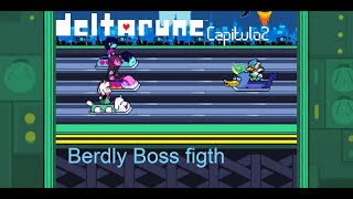 Deltarune Capitulo 2 EN ESPAÑOL  berdly boss fight 2 [upl. by Leanor]