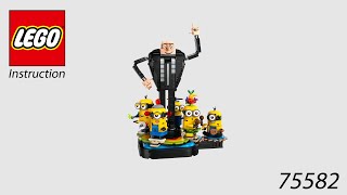 LEGO Instruction  Despicable Me 4  75582  BrickBuilt Gru and Minions [upl. by Ivett]