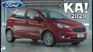 Novo Ford Ka 2020 hatch em detalhes  Top Carros [upl. by Aiet]