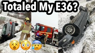 FAHREFILMS CRASHES BMW E36 ACTUAL FOOTAGE [upl. by Eiramlatsyrk434]