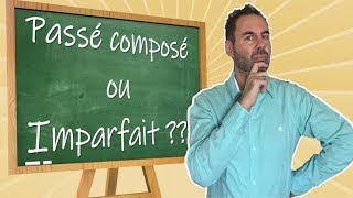 COMMENT BIEN UTILISER LE PASSÉ COMPOSÉ ET LIMPARFAIT [upl. by Herm]