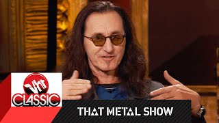 That Metal Show  John Petrucci Geddy Lee That After Show  VH1 Classic [upl. by Aihsekat388]