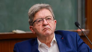 quotAttristéquot par les annulations à Lille JeanLuc Mélenchon donne une conférence à Sciences Po [upl. by Durman827]