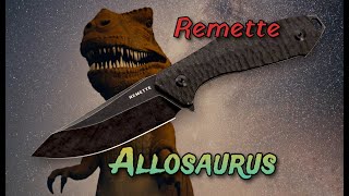 Remette Allosaurus NEW Fixed Blade Camp Knife [upl. by Feinberg]