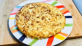 Omelette aux pomme de terre et mozzarella [upl. by Lan]