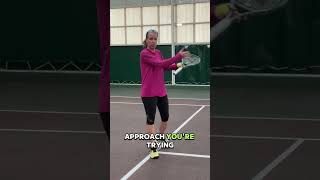 TennisTactics  what to do with a low volley [upl. by Nywra565]