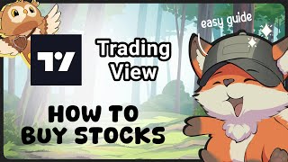 How to Buy Stocks in TradingView Paper Trading  Guide Glimpse [upl. by Yerroc]