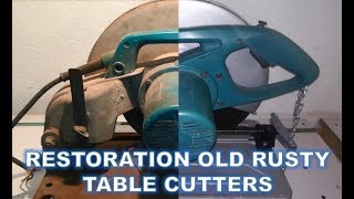 Old rusty Steel Cutter Restoration [upl. by Stegman]