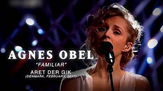 Agnes Obel quotFamiliarquot LIVEARET DER GIK Denmark February 2017 VIDEO REPOST [upl. by Swords]