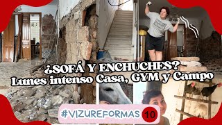 🛠️ LUNES INTENSO NECESITO AYUDA CON LA CASA ¿ENCHUFES Y SOFÁ VIZUREFORMAS⎥Monica Vizuete [upl. by Adelaida160]