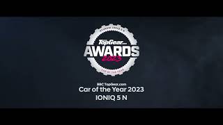 Hyundai IONIQ 5 N  Car of the Year 2023 BBC TopGear [upl. by Jemmy]