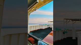 Wow what a view 🪟😲 2024 seaman travel christmas sunset trending food 2023 onboardship fyp [upl. by Elo]