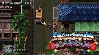 Shakedown Hawaii  Game Overview Trailer Nintendo Switch PS4 PS Vita 3DS PC [upl. by Mavis]