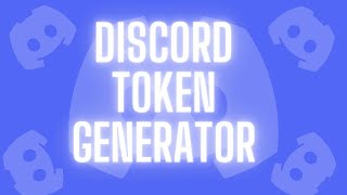 FREE VALID DISCORD TOKEN GENERATOR  2024 [upl. by Attiuqram]