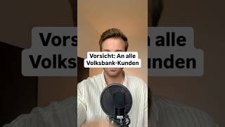 Vorsicht An alle VolksbankKunden  Bitte Finanzen und Daten vor dieser Masche schützen [upl. by Reivazx]