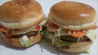 Chicken Berger Recipe KFC Style Crispy Chicken B 480P [upl. by Rollin686]