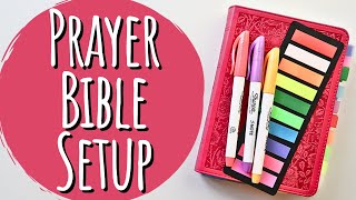 My New Prayer Bible amp Updated Faith Journal [upl. by Smailliw]