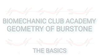 BIOMECHANIC LECTURES  GEOMETRY OF BURSTONE THE BASICS [upl. by Armin]