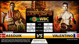 Youssef Assouik DK Vs Thibaut Valentino FRA [upl. by Kcor]