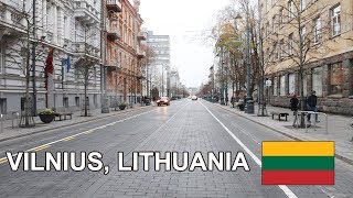 LITHUANIA TRAVEL Vlog  Walking in Vilnius City Centre  Is it WORTH Visiting [upl. by Nuli561]