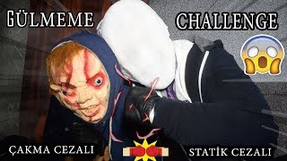 SÜLEYMANDER VE ÇAKİ STATİK VE ÇAKMA CEZALI GÜLMEME CHALLENGE [upl. by Cornel]