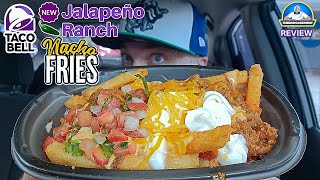 Taco Bell® Jalapeño Ranch Nacho Fries Review 🌶️🧀🍟  YES PLEASE  theendorsement [upl. by Rotsen]