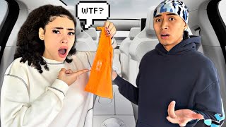 LEAVING ANOTHER GIRLS UNDERWEAR IN MY CAR PRANK GONE WRONG [upl. by Adnolohs]