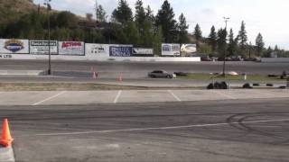 RWD Accord Open Diff Drifting on a nearby track [upl. by Aicerg]