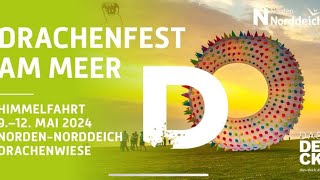 Drachenfest Norddeich 2024 [upl. by Nosauq]