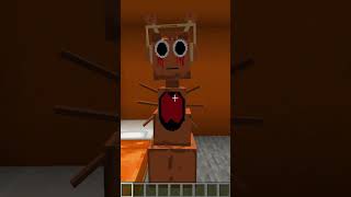 EL SPRUNKI OREN ESTA ENFERMO shorts minecraft smilingcritters catnap sprunki [upl. by Ardelia]