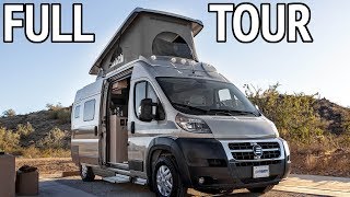 Pop Top Camper Van WalkThrough  Hymer Aktiv 20 Loft Edition [upl. by Kubetz]