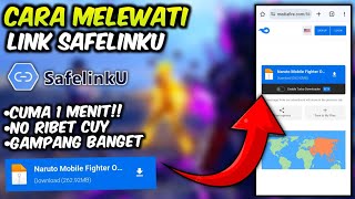 Cara Melewati Link Safelinku Terbaru 2024  Cuma 1 Menit amp No Ribet Gampang Banget [upl. by Hansel]