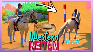 zum 1️⃣ Mal WESTERNREITEN 🐴🤠 Horse Club Adventures 2 Nintendo Switch [upl. by Krystalle]