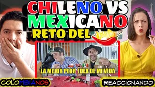 Reacción a RETANDO a un MEXICANO a COMER CHILES  LO DESTRUYERON  chile habanero  MEXICO 🇲🇽 [upl. by Manuela420]