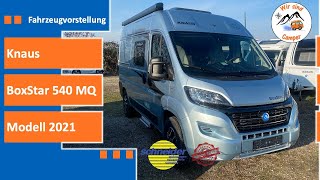 Knaus BoxStar 540 MQ Modell 2021  Schneider Caravaning [upl. by Sebastiano]