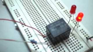 How To Make A Simple Relay Circuit [upl. by Adlesirhc]