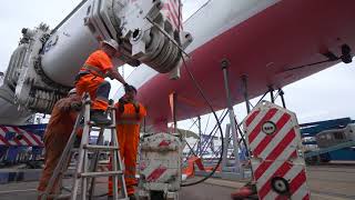 Spirit 111 superyacht launch [upl. by Aland675]