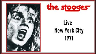 The Stooges Live New York 1971 Audio [upl. by Attenat]