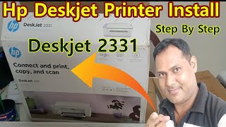 Hp Deskjet 2331 Printer Installation  How To Install Hp Desktop 2331 Printer  Hp Deskjet Printer [upl. by Broucek135]