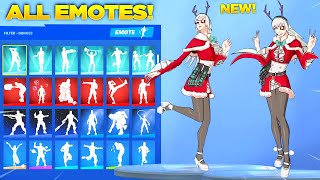 Fortnite REINA SKIN Showcase with All my Fortnite Dances amp Emotes Fortnite Chapter 3 [upl. by Hildegard]