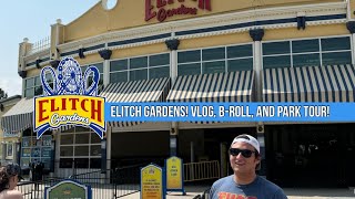 ELITCH GARDENS VLOG PARK TOUR BROLL AND MORE [upl. by Nagard79]