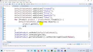 Insert Image into JTable Cell in Java Swing [upl. by Ominorej]