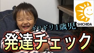 【七田式発達チェック】【1歳11ヶ月】言い訳できない！？ギリギリ1歳児が1歳児用発達チェックしてみた結果…【前編】 [upl. by Noyk29]