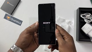 Ovantica Sony Xperia 1 Mark ii Unboxing in india [upl. by Ulani35]