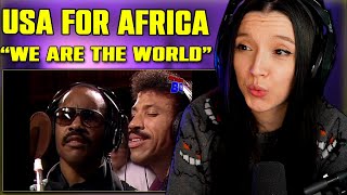 USA For Africa  We Are the World  FIRST TIME REACTION [upl. by Annah]