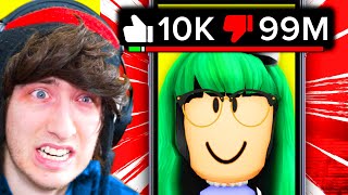 REACTING TO THE WORST ROBLOX VIDEOS [upl. by Salokin]