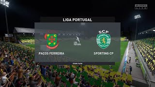 âš½ Pacos Ferreira vs Sporting CP âš½  Liga Portugal 07052023  Fifa 23 [upl. by Chapman]